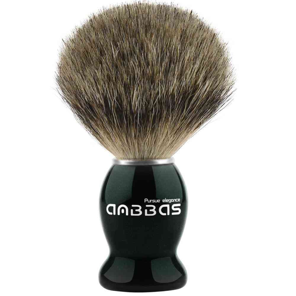 Portable Badger Hair Shaving Brush