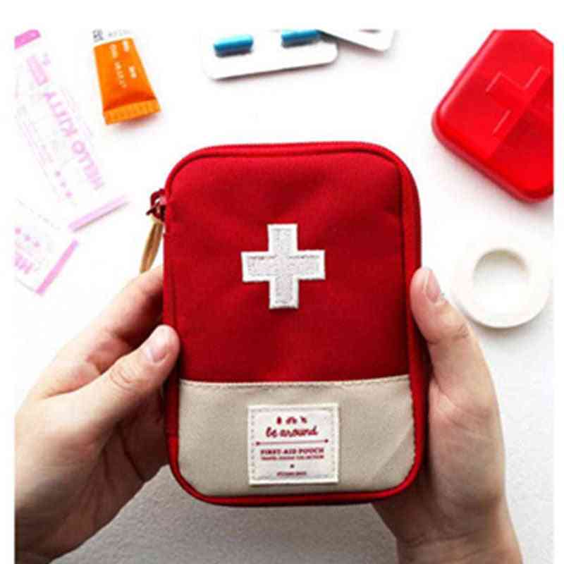 Portable Useful Mini First Aid Medical Kit For Travel Outdoor Camping - Emergency Survival Bag