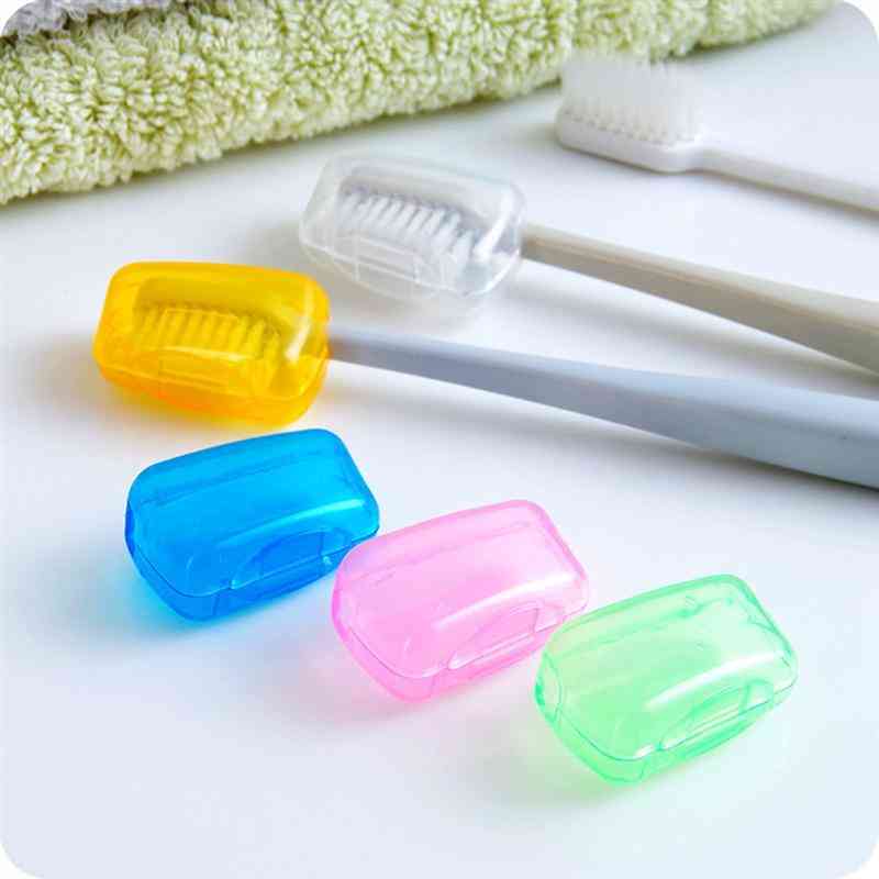 Draagbare beschermende tandenborstelhoes - opbergdop voor de borstel voor op reis, wandelen, kamperen