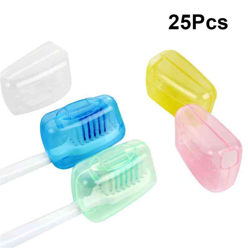 Draagbare beschermende tandenborstelhoes - opbergdop voor de borstel voor op reis, wandelen, kamperen