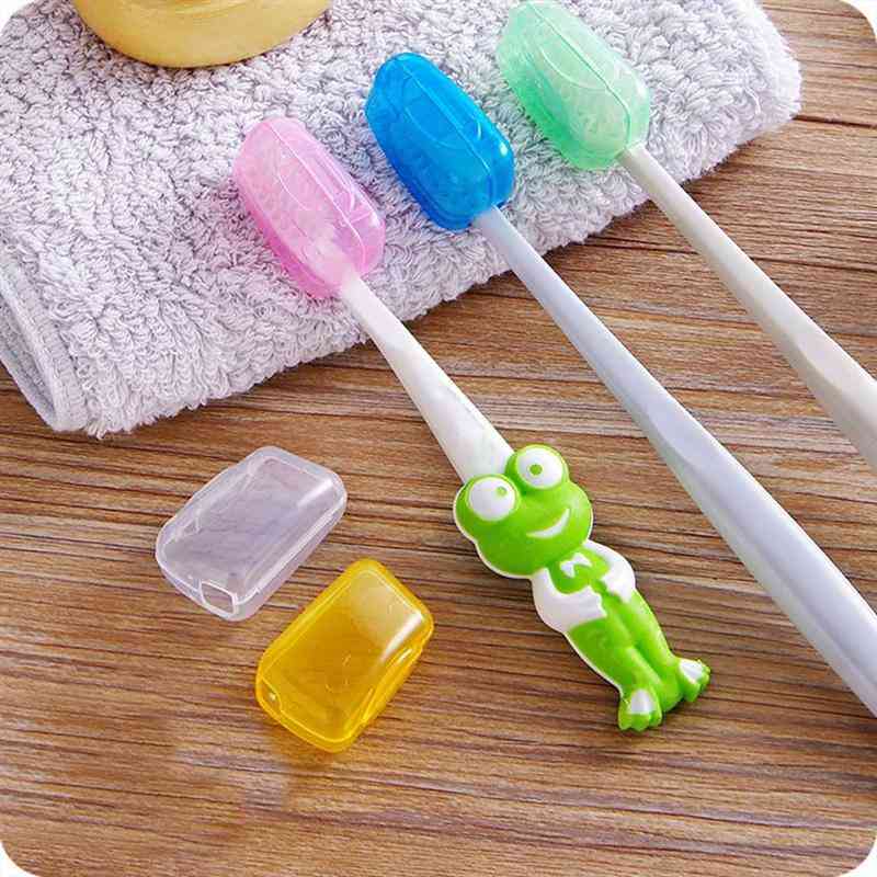 Portable Protective Toothbrush Cover - Brush Storage Cap For Ourdoor Travel, Hiking, Camping