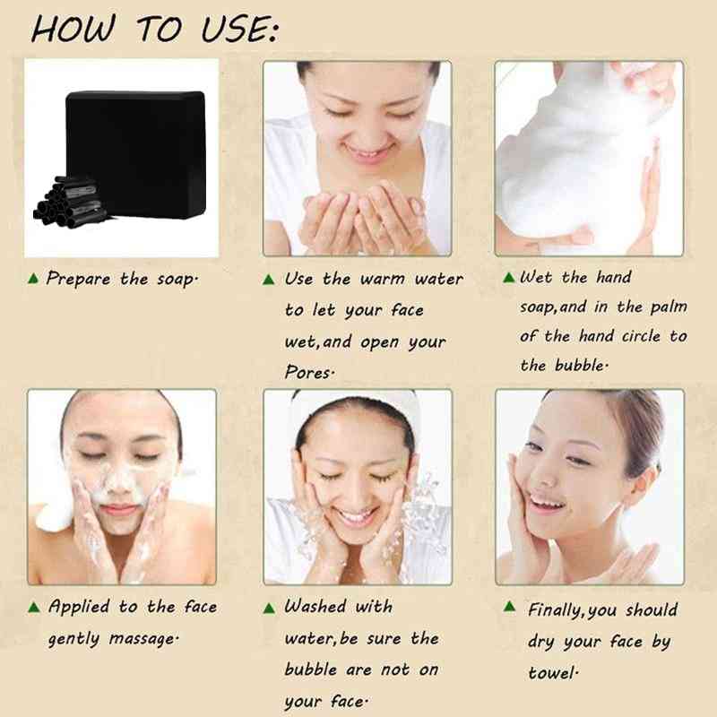 Savon pour le visage blanchissant nettoyage en profondeur - nettoyant raffermissant liftant pour le visage