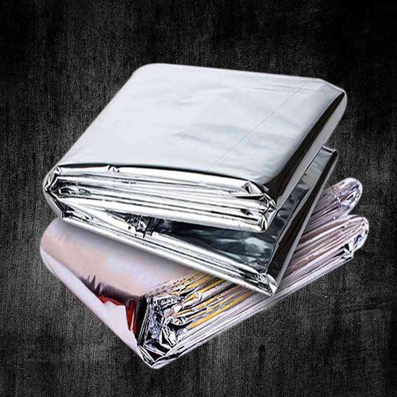 Warm Keeping Foil Slices Reflective Mylar Film - Multiuse Thin Blanket Green House Supplies