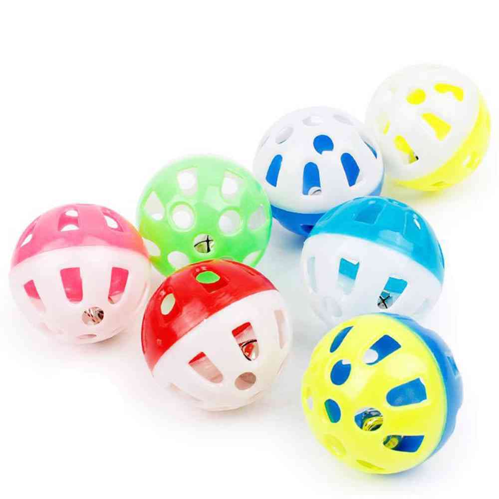 Bright Color, Hollow Bell Ball For Pet Birds