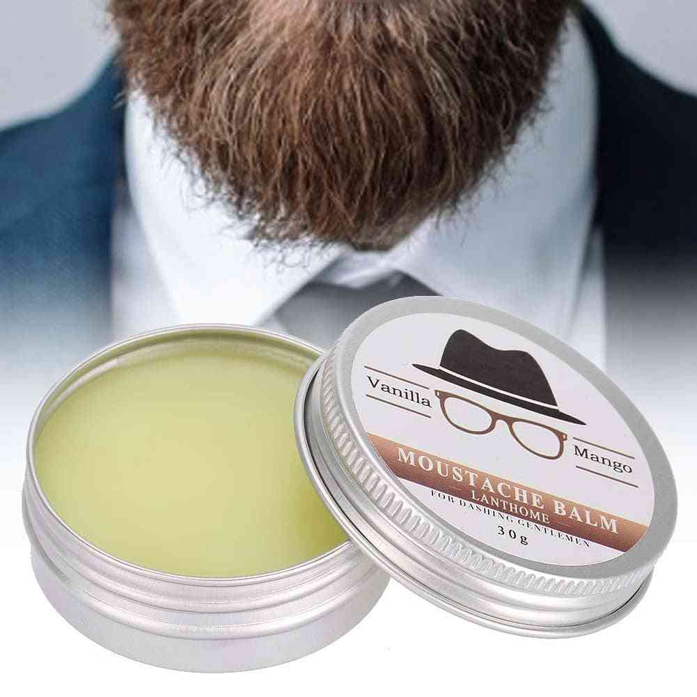 Mens Beard Grooming Wax Mustache Moisturizing Wax For Beard Smooth Styling Shaving Care