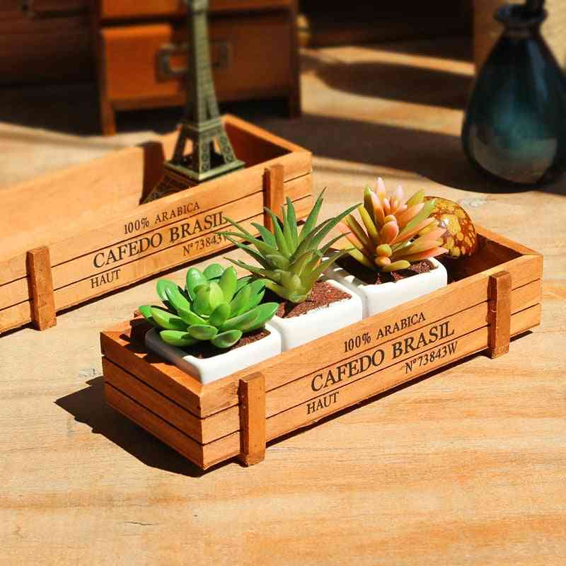 Classic Antique Wooden Storage Boxes/table Sundries Container - Cosmetics Organizer, Wooden Jewelry Storage Box
