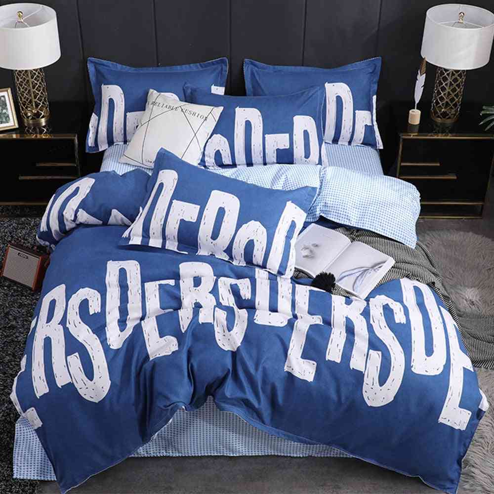 Prekrivač, pokrivači za jednostruki i bračni krevet - pamučni kompleti posteljine s jastučnicama