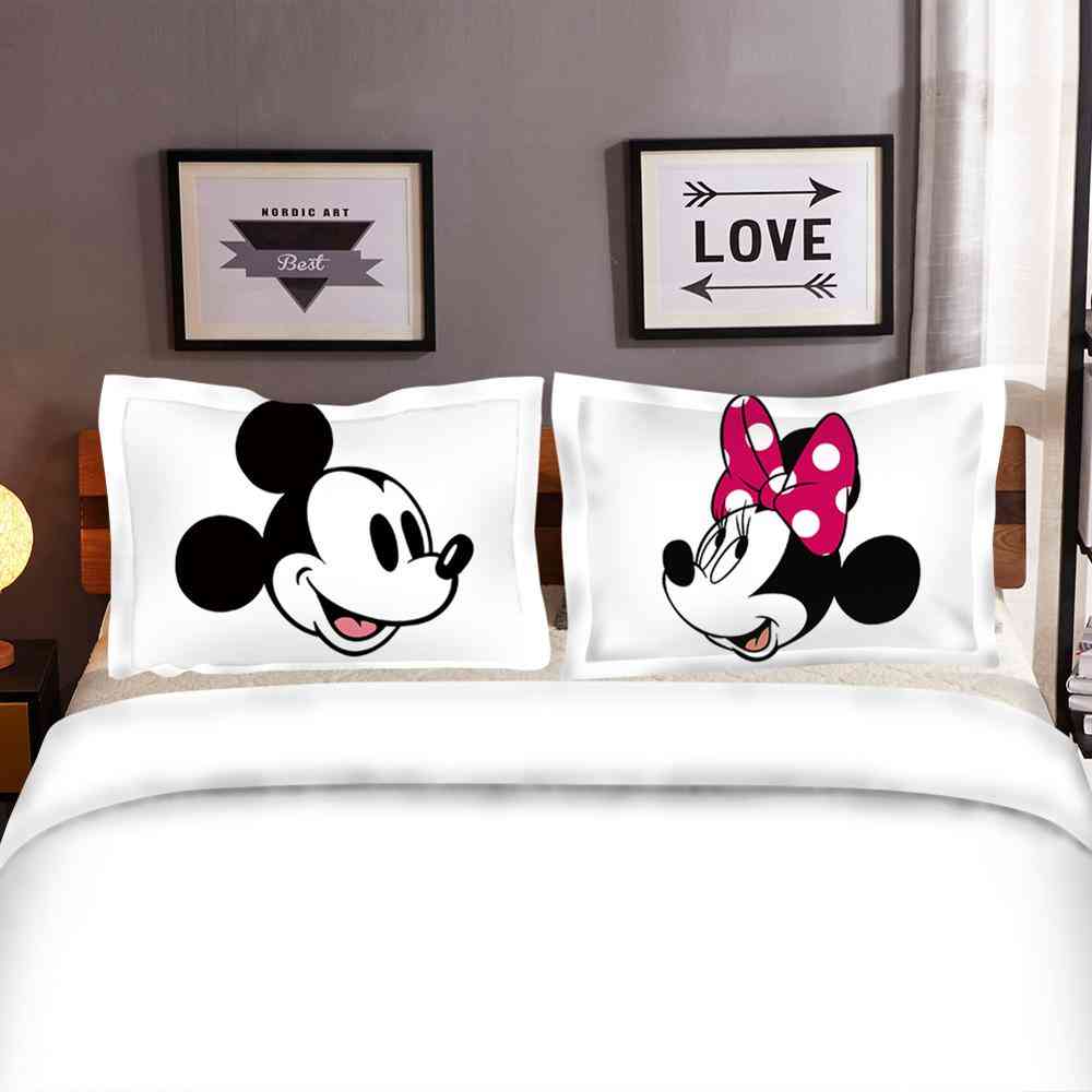 Disney Black And White Mickey Minnie Mouse Bedding Sets For &