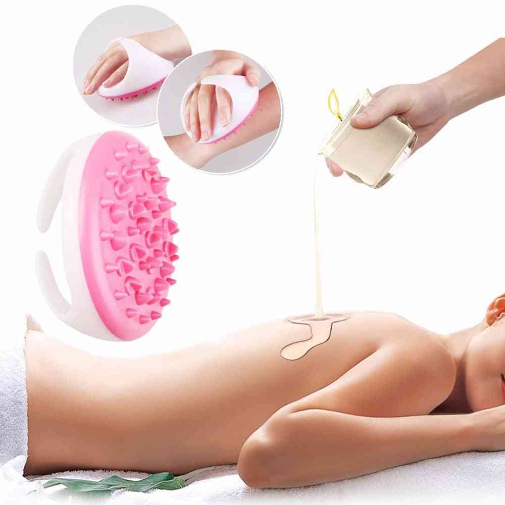 Coffee Body Scrub +massage Brush Cream Facial Dead Sea Salt Treatment Acne