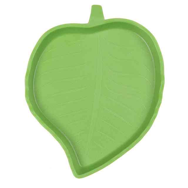 Green Leaf Design, Amphibians, Reptiles Feeder Basin/bowl