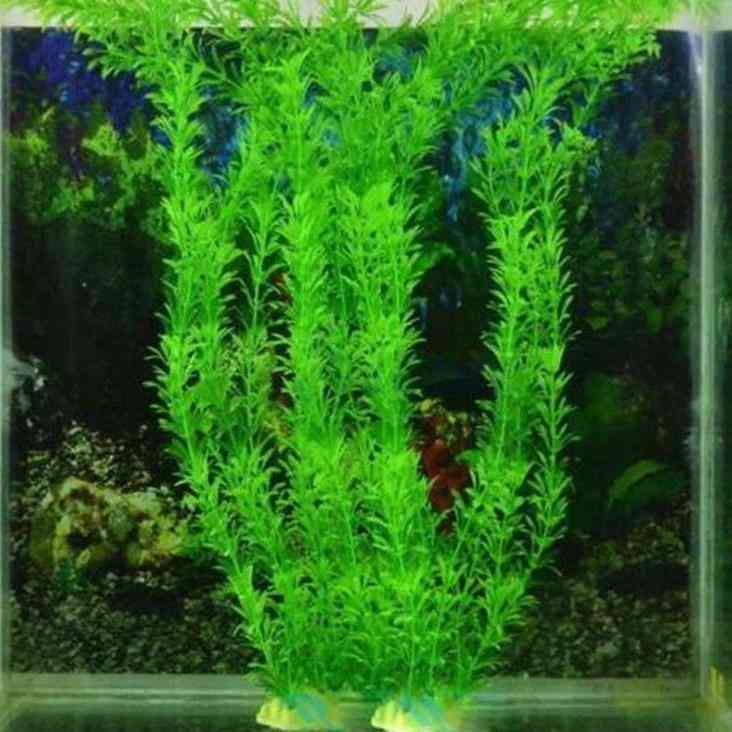 Artificial Eco Friendly Plastic Aquarium Water Plants