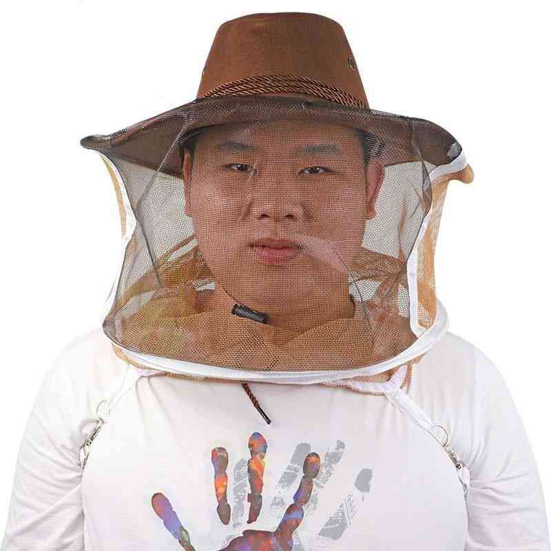 Beekeeping Cowboy Hat - Beekeeping Protector Comfortable Design Anti Bee Hat