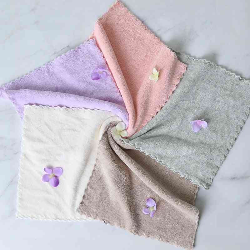 Superfine Fiber Cartoon Melange - Child Towel,hand Towel, Pinafore Home Cleaning Face For Baby & Kids