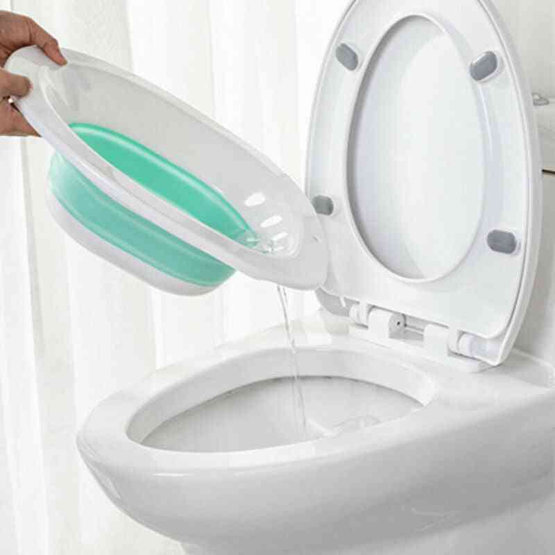 Foldable And Portable Bidget -toilet Wash Basin