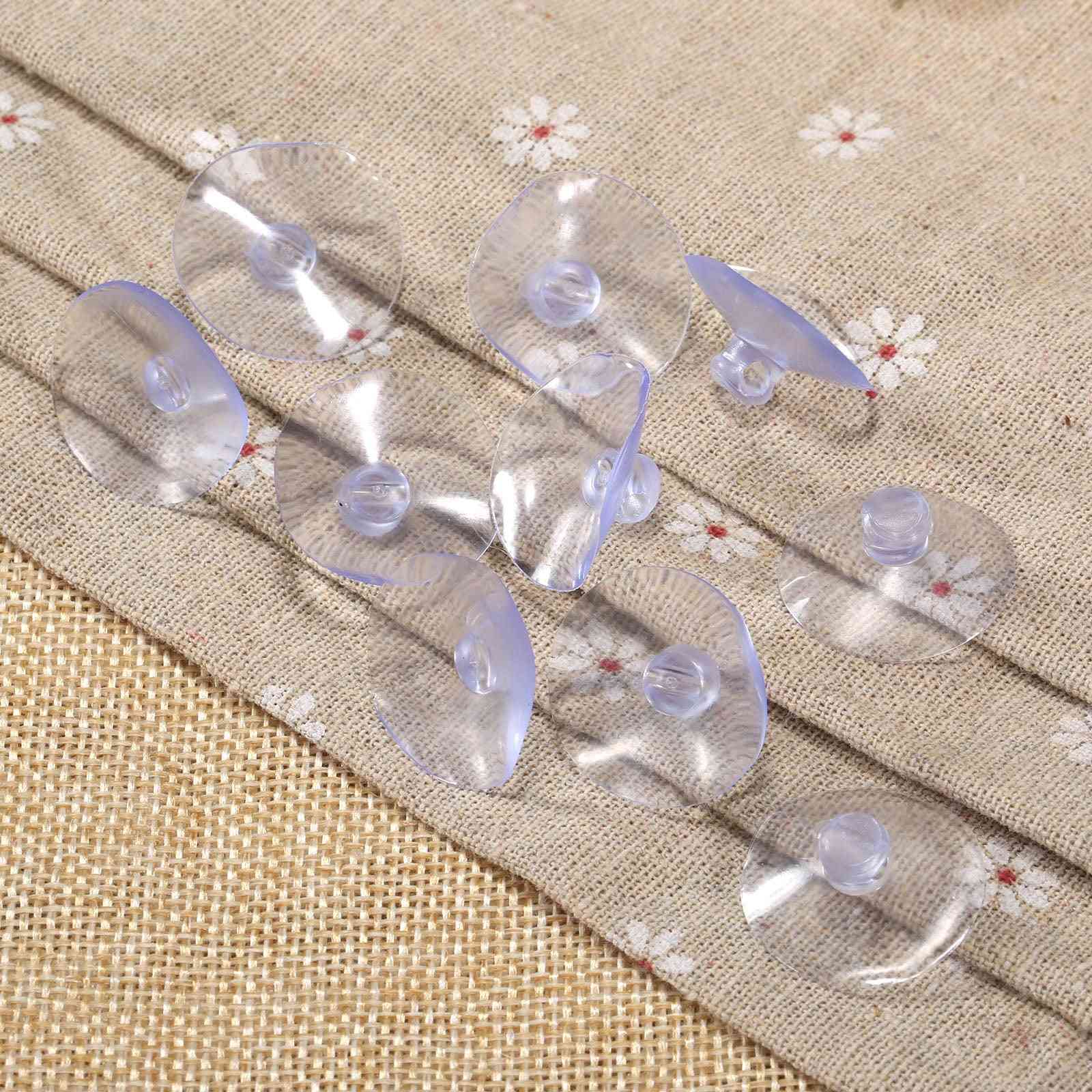 Clear Suction Cups- Hook For Window, Kitchen, Bathroom, Car And Glass