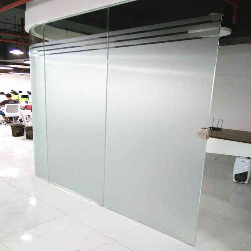 Adesivo de vidro fosco sem cola para janela de privacidade para escritório, banheiro, quarto, loja