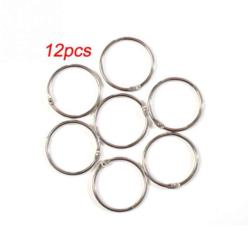 Shower Curtain Ring Rustproof Shower Curtain Hooks Glide Metal Rings For Bathroom Shower Rods Curtains