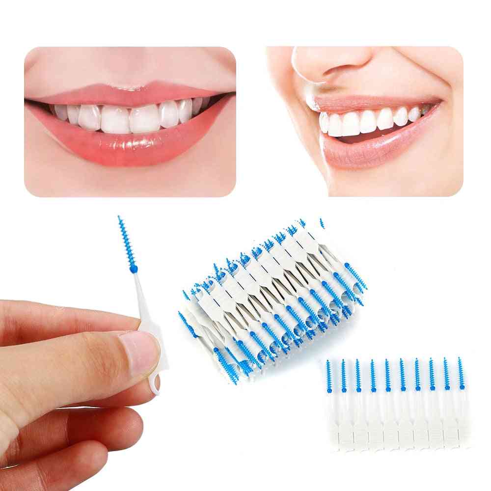 Dual Head Dental Floss - Soft Interdental Toothpick