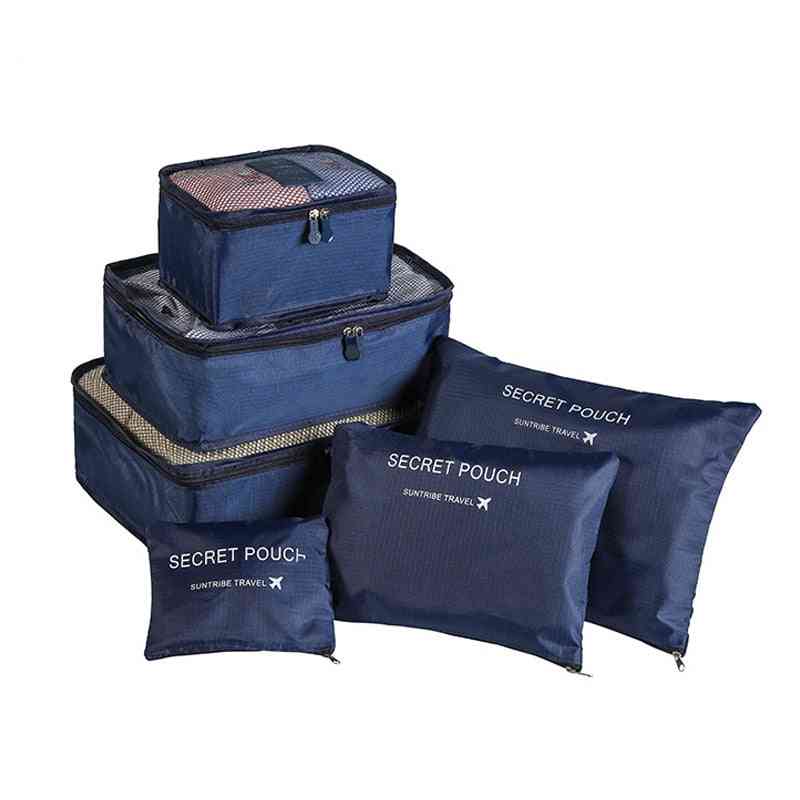 Travel Organizer Storage Bags - Portable Luggage Organizer