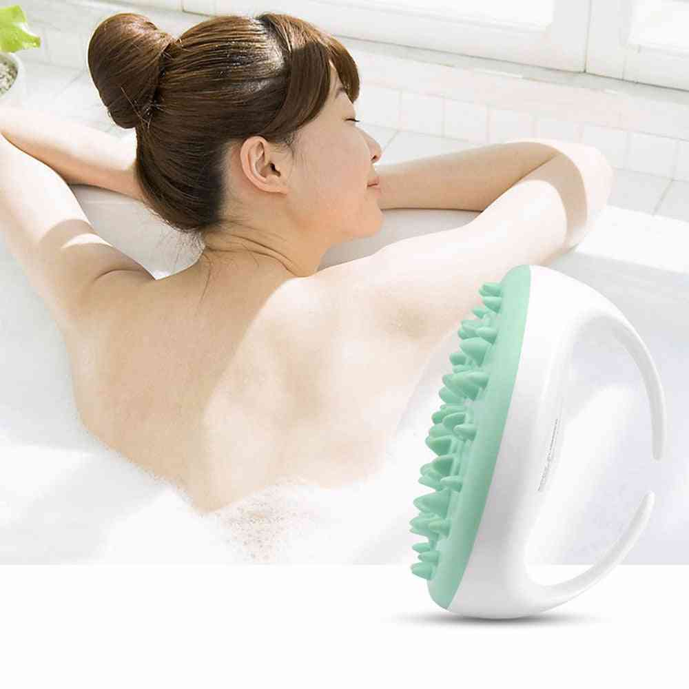 Handhållen bad dusch - anti helkroppsmassage borste bantning skönhet -