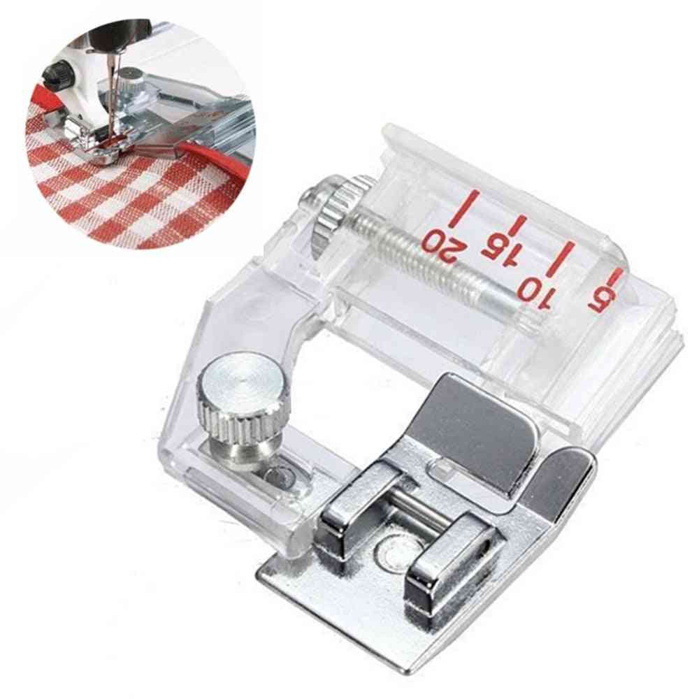 Adjustable Bias Tape Binding Foot Snap-on Presser Sewing Machine