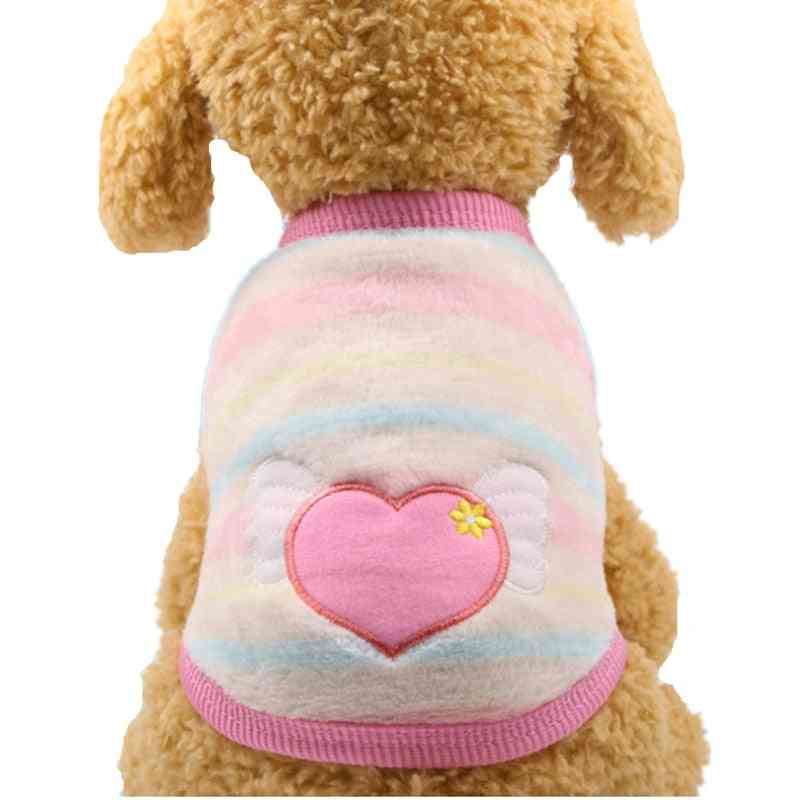 Fleece Clothes For Dog, Clothing For Pet Cats, Costume Outfit Winter Warm Pets Clothing Coat