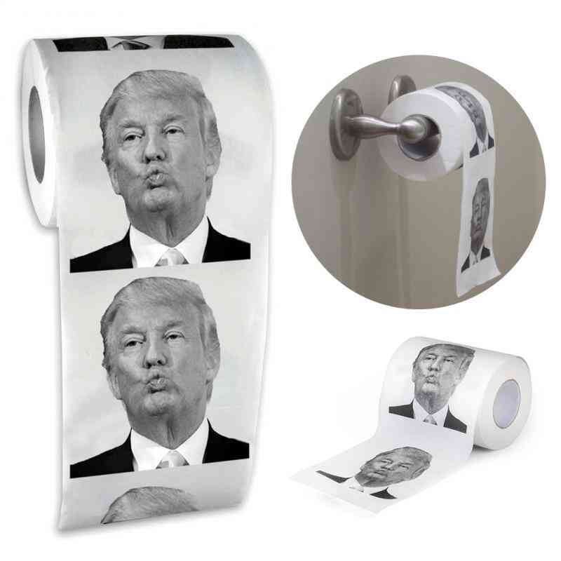 1 rulle = 80 ark kreativt sjovt toiletpapir - prank joke toiletruller, humor toiletpapir -
