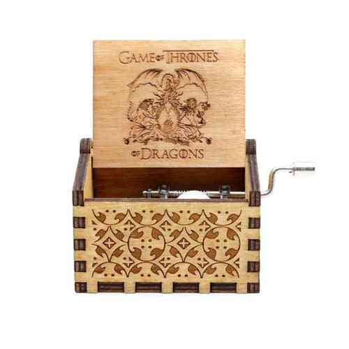 Igre prijestolja kolekcionarstvo drvena 18-tonska glazbena kutija