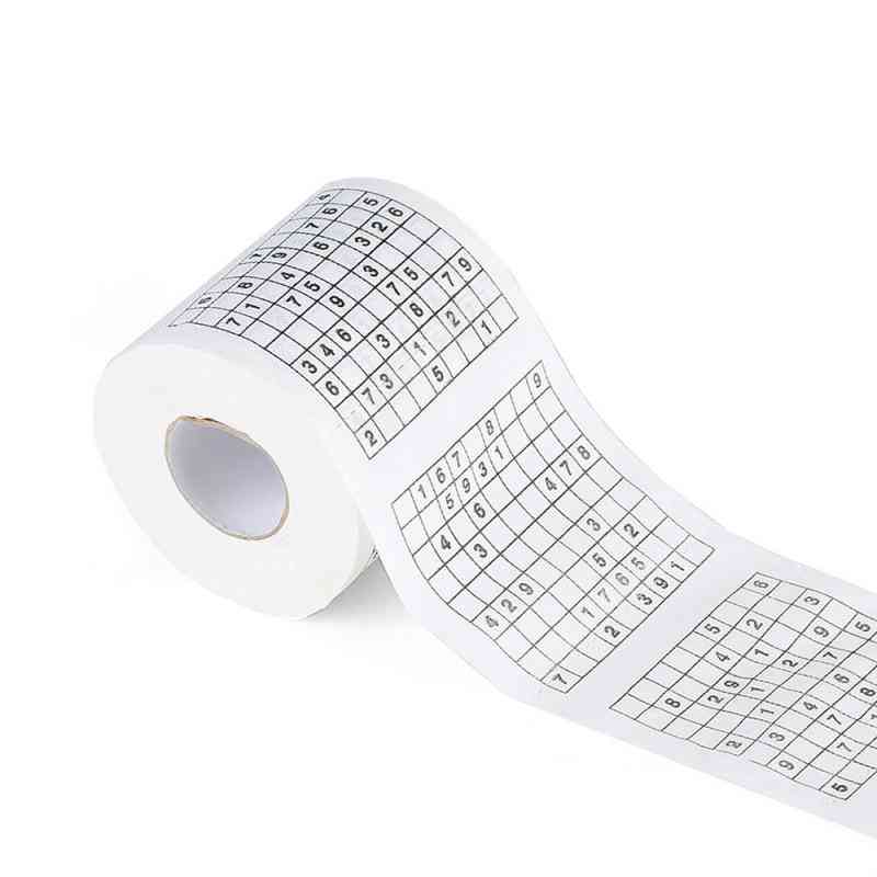 Toilet Rolls 2 Ply Home Roll Toilet Paper - Bathroom Creative Games Paper