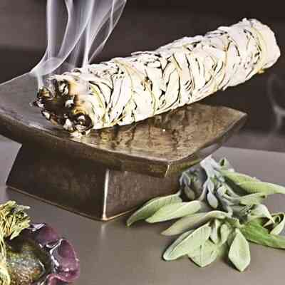 Natural Soothing Multiple Pieces California White Sage Pure Leaf Smoky Purification Home Fragrance