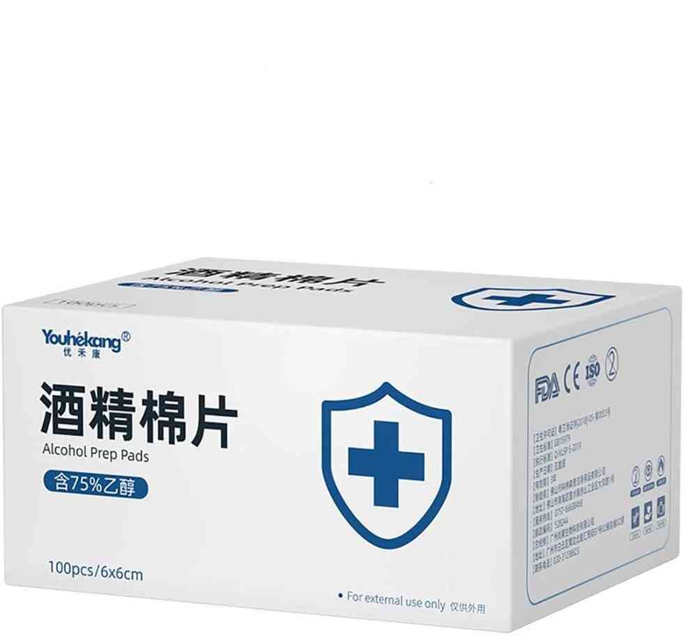 Antivirus Disposable 75% Alcohol Prep Pad- Medical Disinfection Swap Sterilize