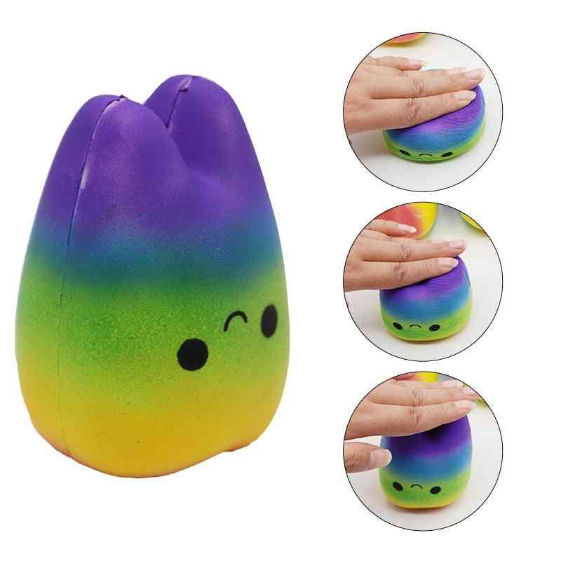Cute Cartoon Hand Spinner Stretchy, Relax, Squishy Rainbow Dentist - Dental Tooth Shape Squeeze