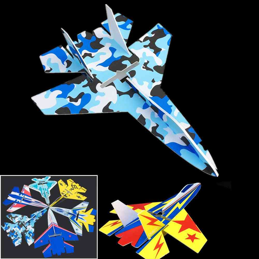 Fast vinge model RC fly med mikrozone - mc6c sender med modtager og strukturdele til RC fly