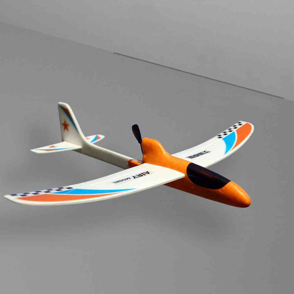 Rationalisera presentkondensator hand kasta elektriska pedagogiska modell diy glider skum rc flygplan