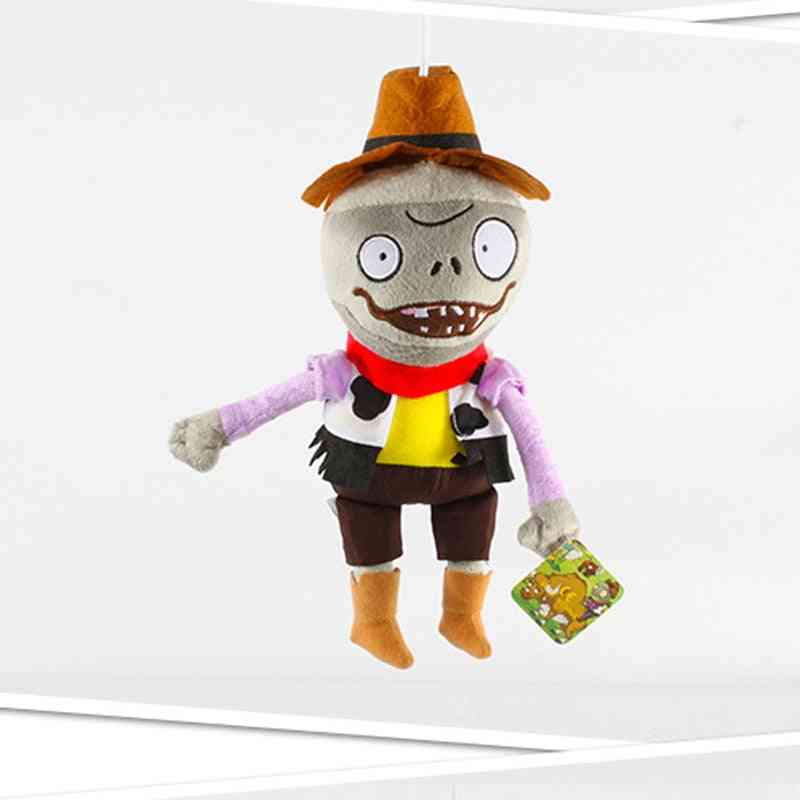 Pvz zombiji cosplay plišane plišane lutke - lik kip za