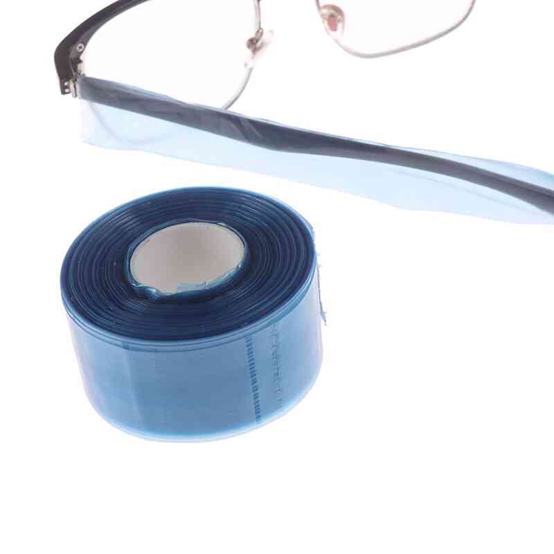 Housses en plastique jetables pour monture de pieds de lunettes -