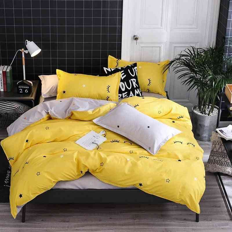 Home Decor Simple Printed Bedding Sets