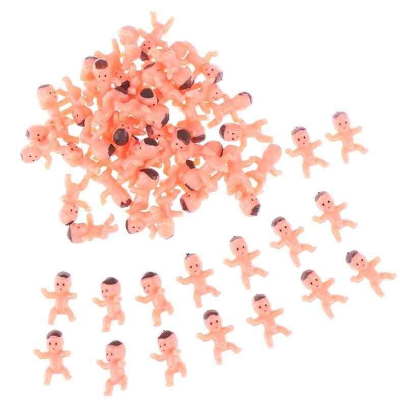 Mini plastové detské deti - vysoko kvalitná bábika