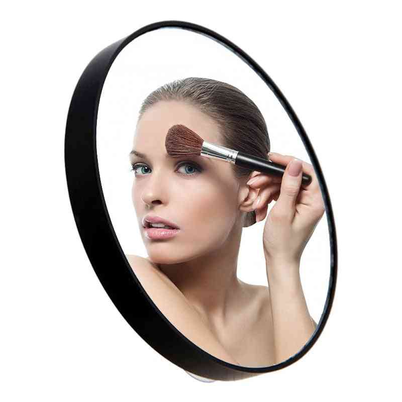 Zvětšovací zrcadlo do koupelny - holení, cestování, koupelna, sprchový přísavný kosmetický kosmetický zrcátko černý