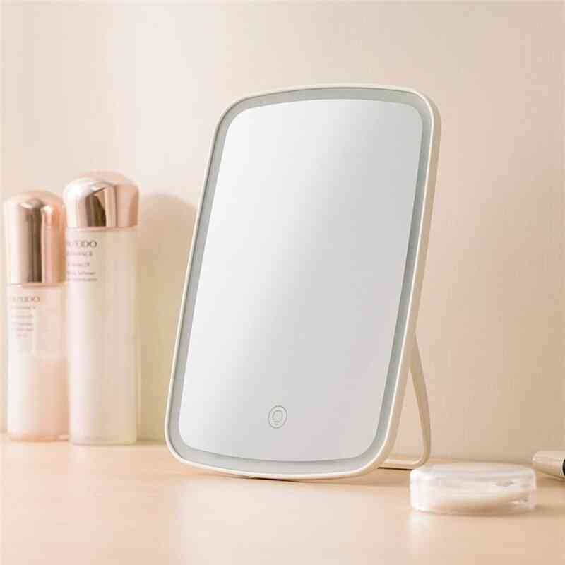 Portable Makeup Mirror,with  Led Natural Light- Usb Refill Angle