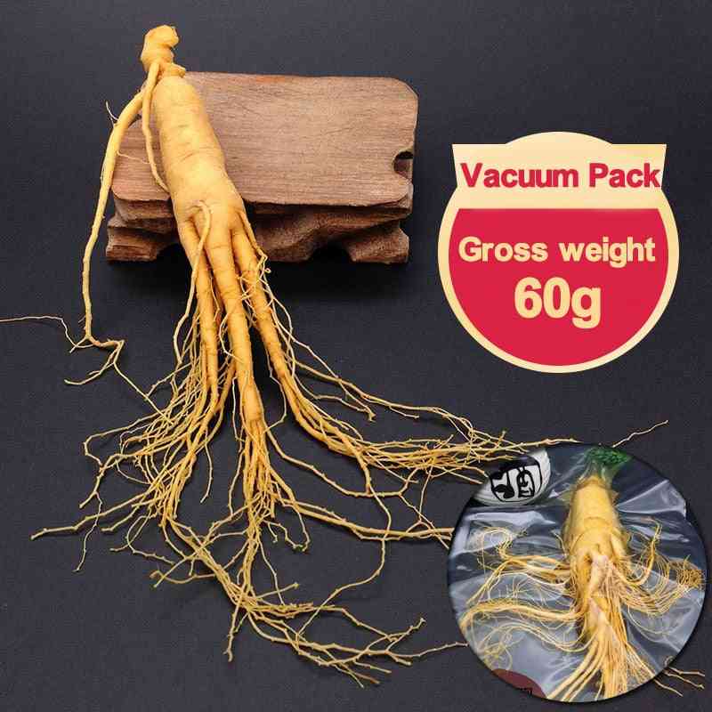 Prvotriedny čerstvý koreň ženšenu vákuové balenie panax čerstvý koreň ženšenu