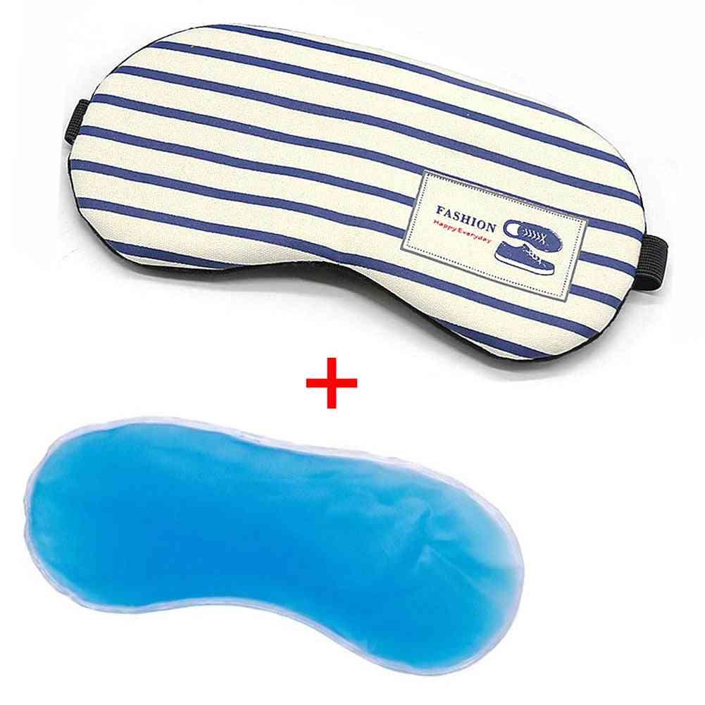 Travel Eye Mask Cover - Comfortable Eye Patch Care & Relaxing Sleeping Blindfold For Face