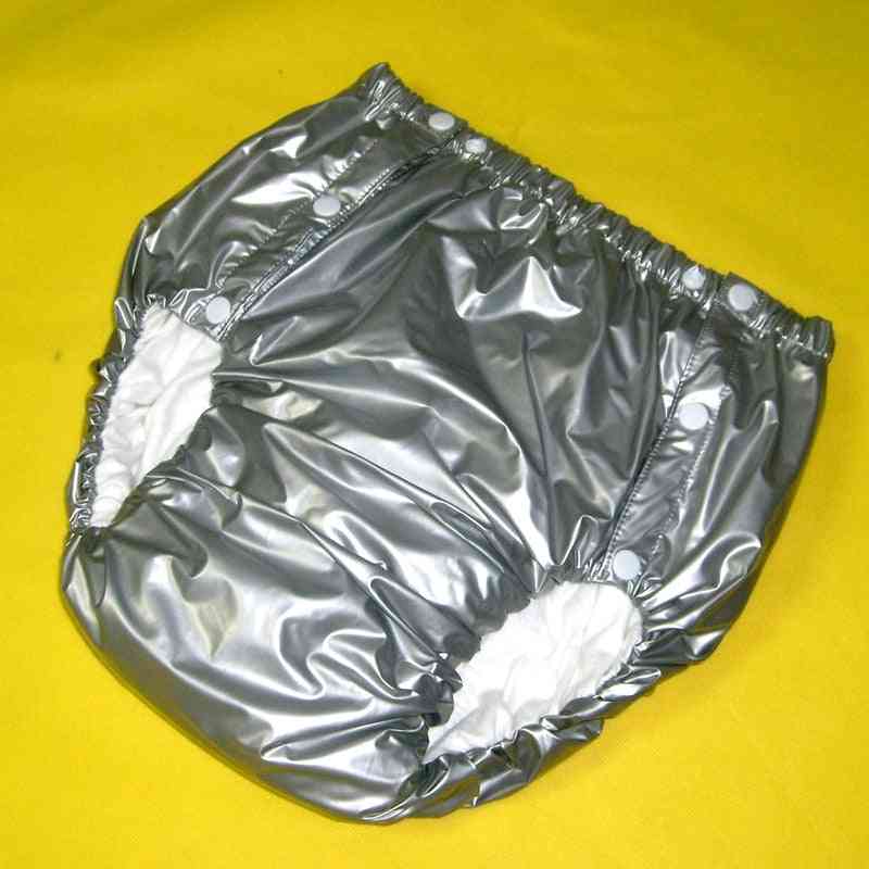 Silvery Xs Pvc/ Adult Diaper/ Incontinence Pant