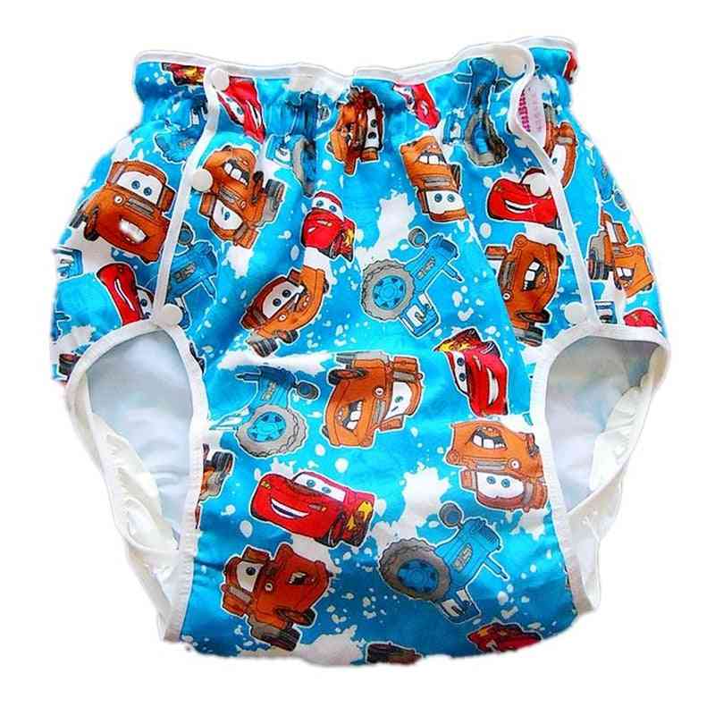 Automobile Printed Adult Diaper (m Size)