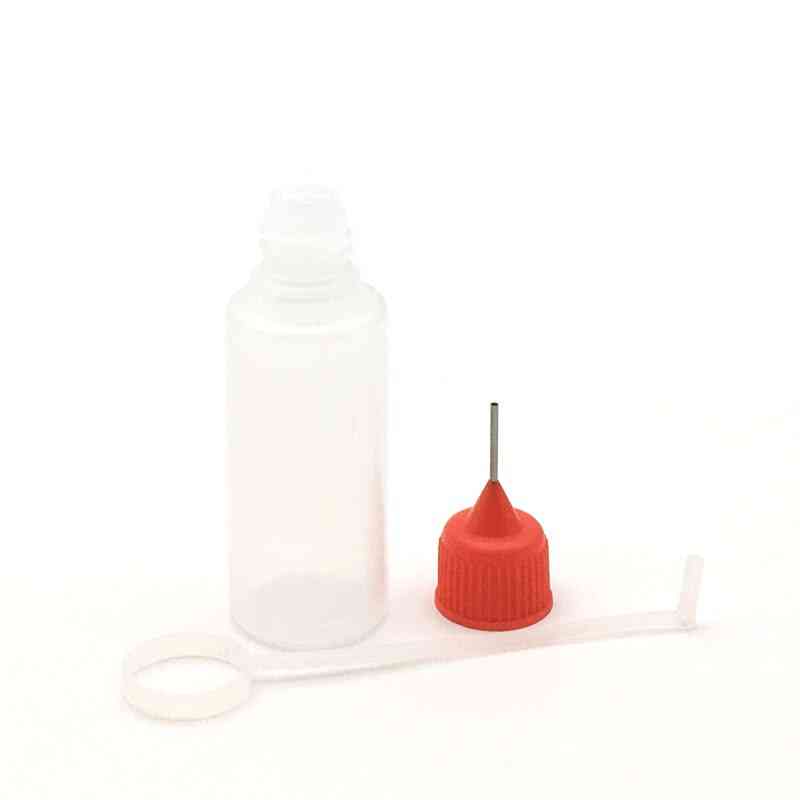 бутилки с игла за изстискване - многократно зареждаща се капкомер за течности за очи