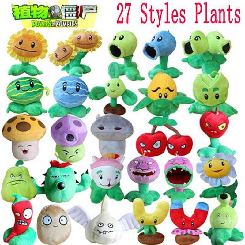 Plants Vs Zombies Plush, Plush Stuffed Soft Game Toy