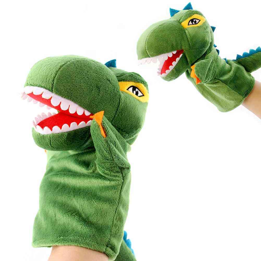 Dinosaur Marionette Glove Hand Puppet Doll Toys, Storys Talking Juguetes
