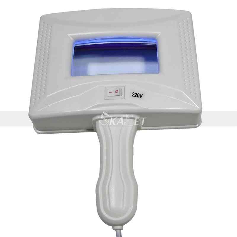 Zväčšovací analyzátor ultrafialového žiarenia pre kozmetický salón