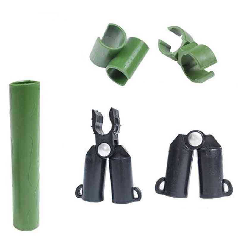 Plastic Plant Stakes Connectors-fixed Clamp