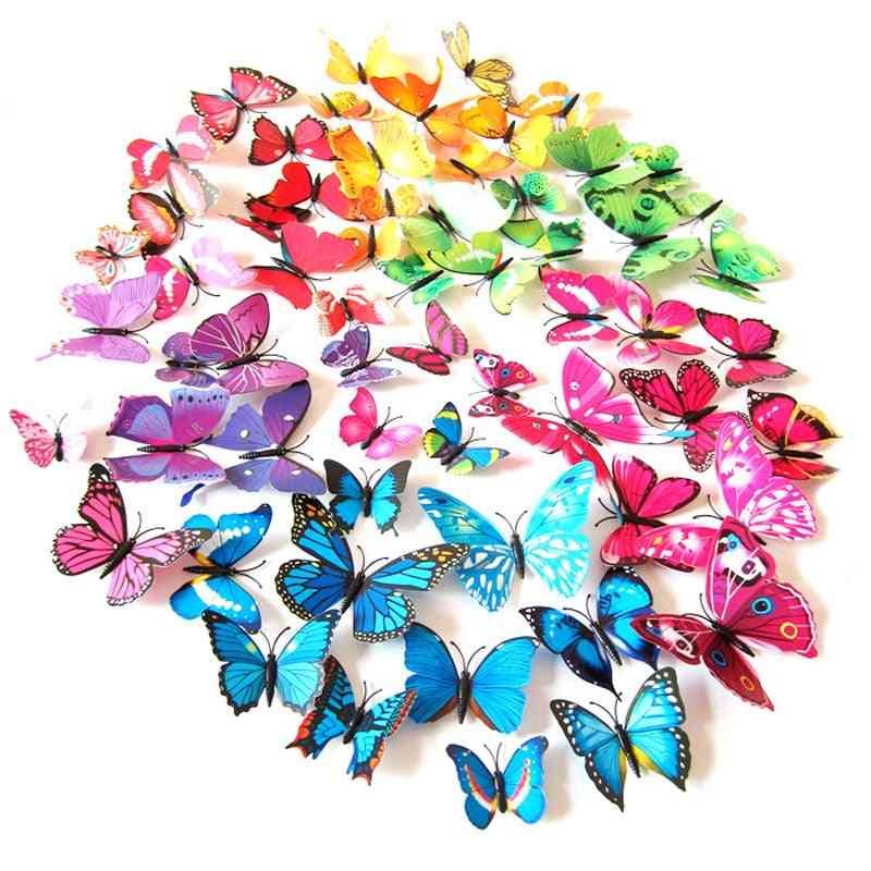 Artificial Butterfly For Wind Spinners And Garden Decorations